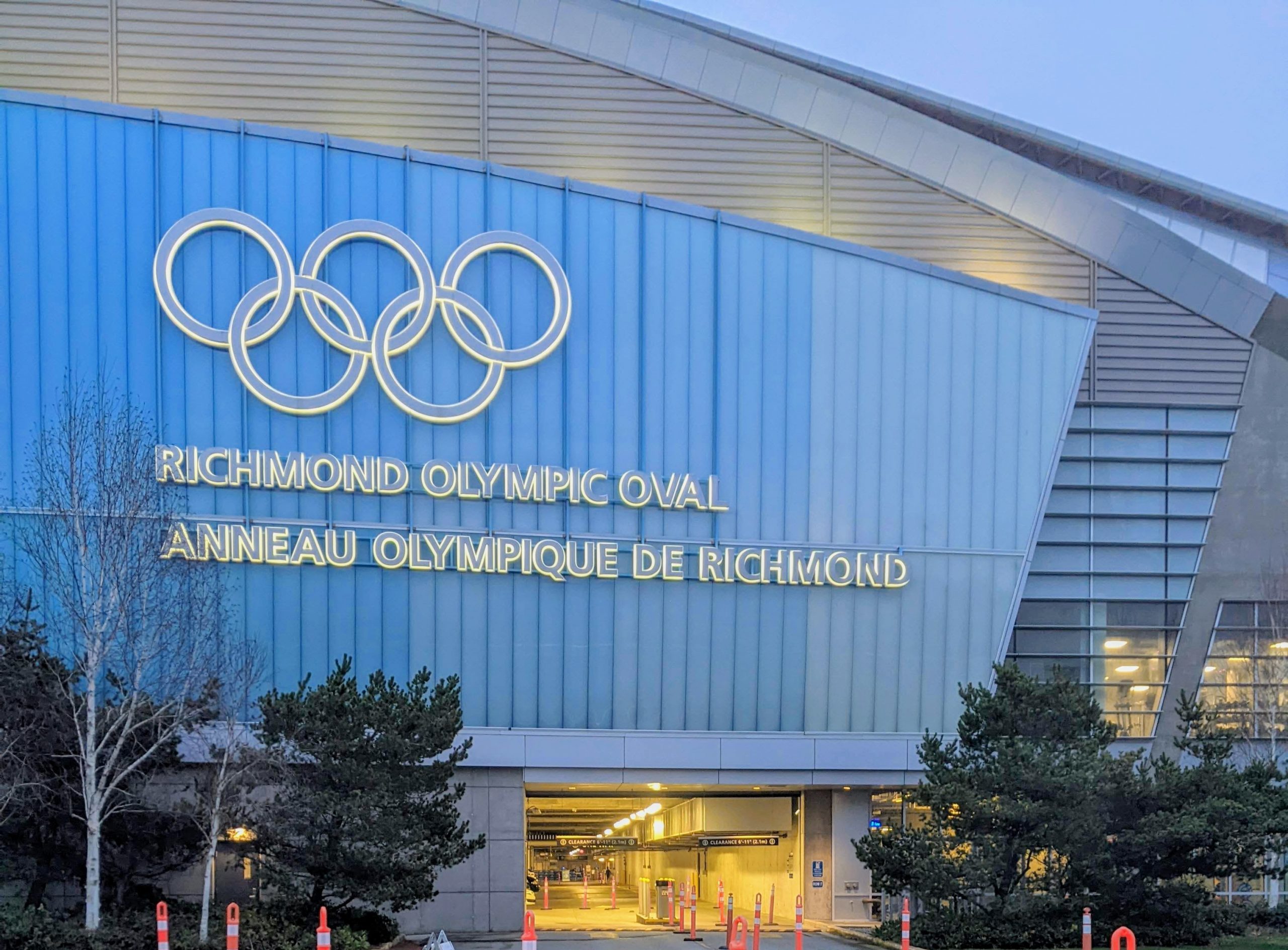 Richmond Olympic Oval Concord Parking